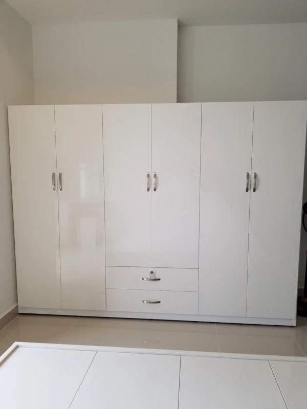 Tủ quần áo nhựa 6 cánh TQA6C